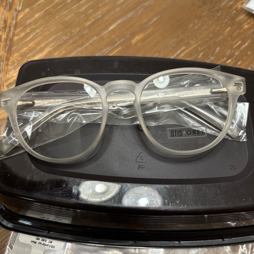 Frosted Gray EyeGlasses